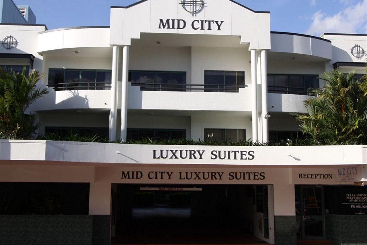 Mid City Luxury Suites Cairns Exterior photo